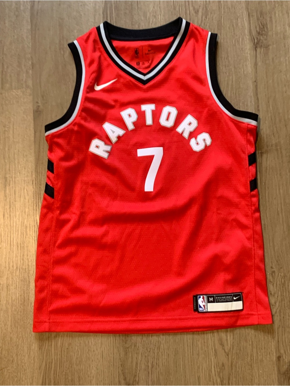 Kyle Lowry Toronto Raptors NBA Jersey Youth Medium Basketball Sporty Athletic